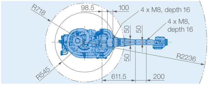 ขนาด | Articulated robot - GP88