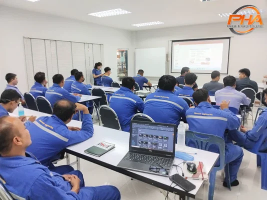 PHA Automation ร่วมจัดอบรมหลักสูตร “Advance Hydraulic For Truck Tripper” ประจำปี 2568