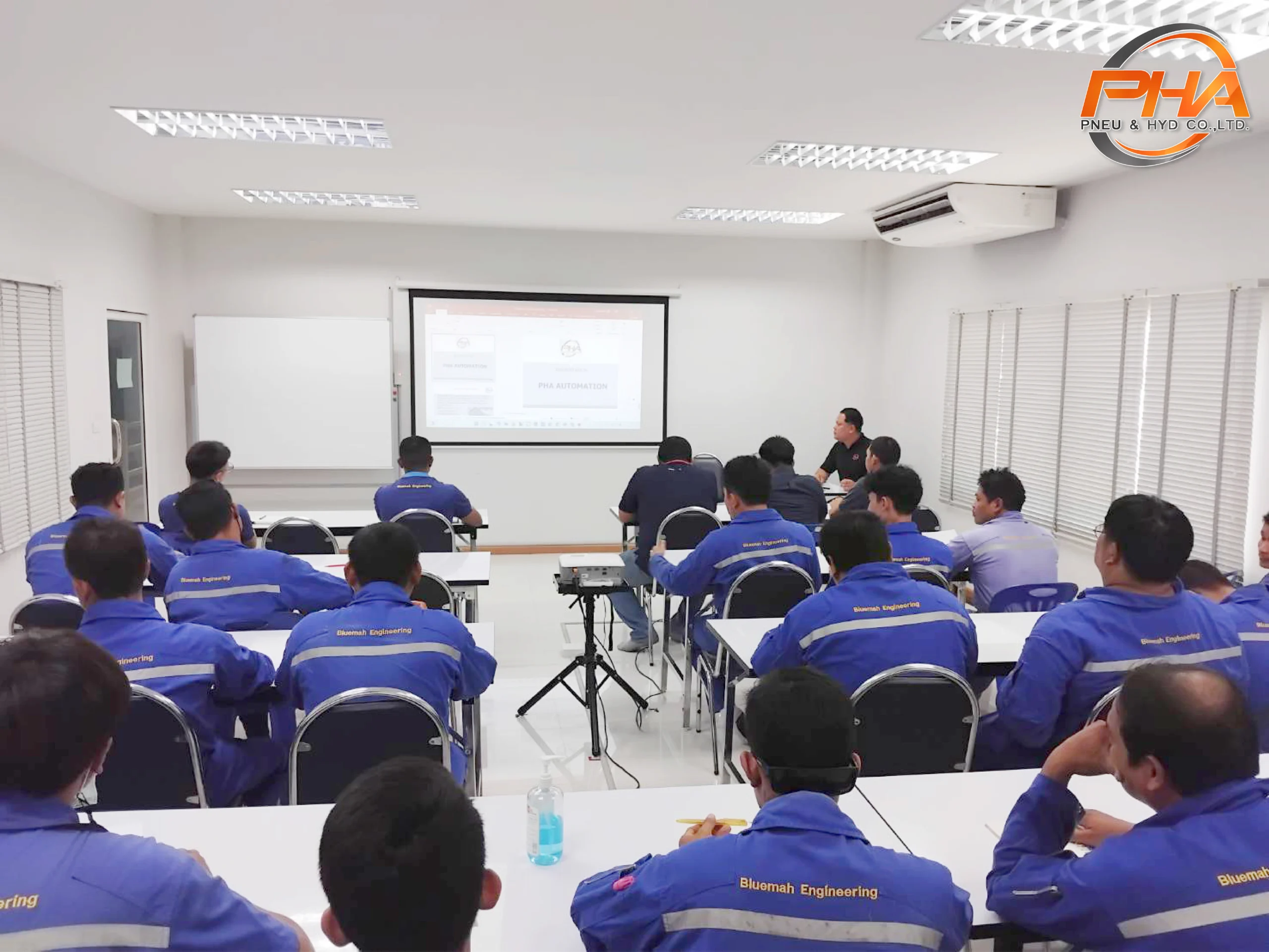 PHA Automation ร่วมจัดอบรมหลักสูตร “Advance Hydraulic For Truck Tripper” ประจำปี 2568